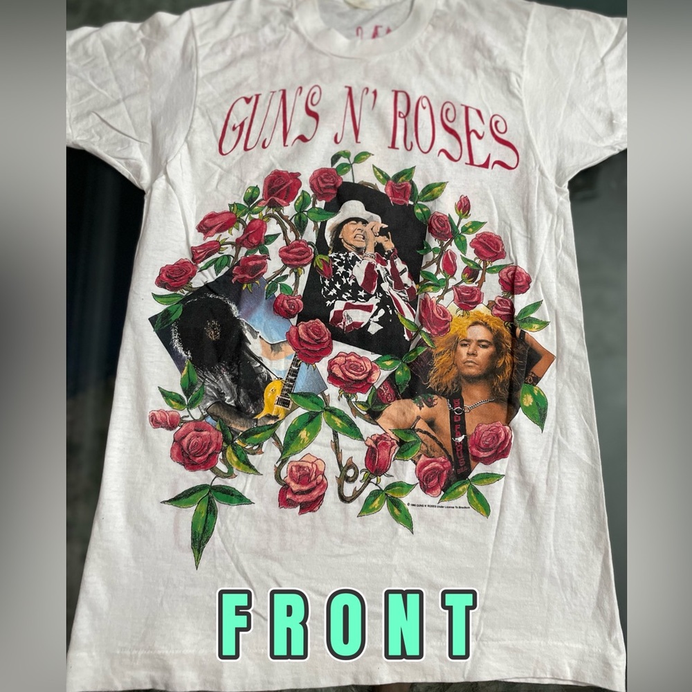 VINTAGE Original 80s Guns & Roses T-shirt